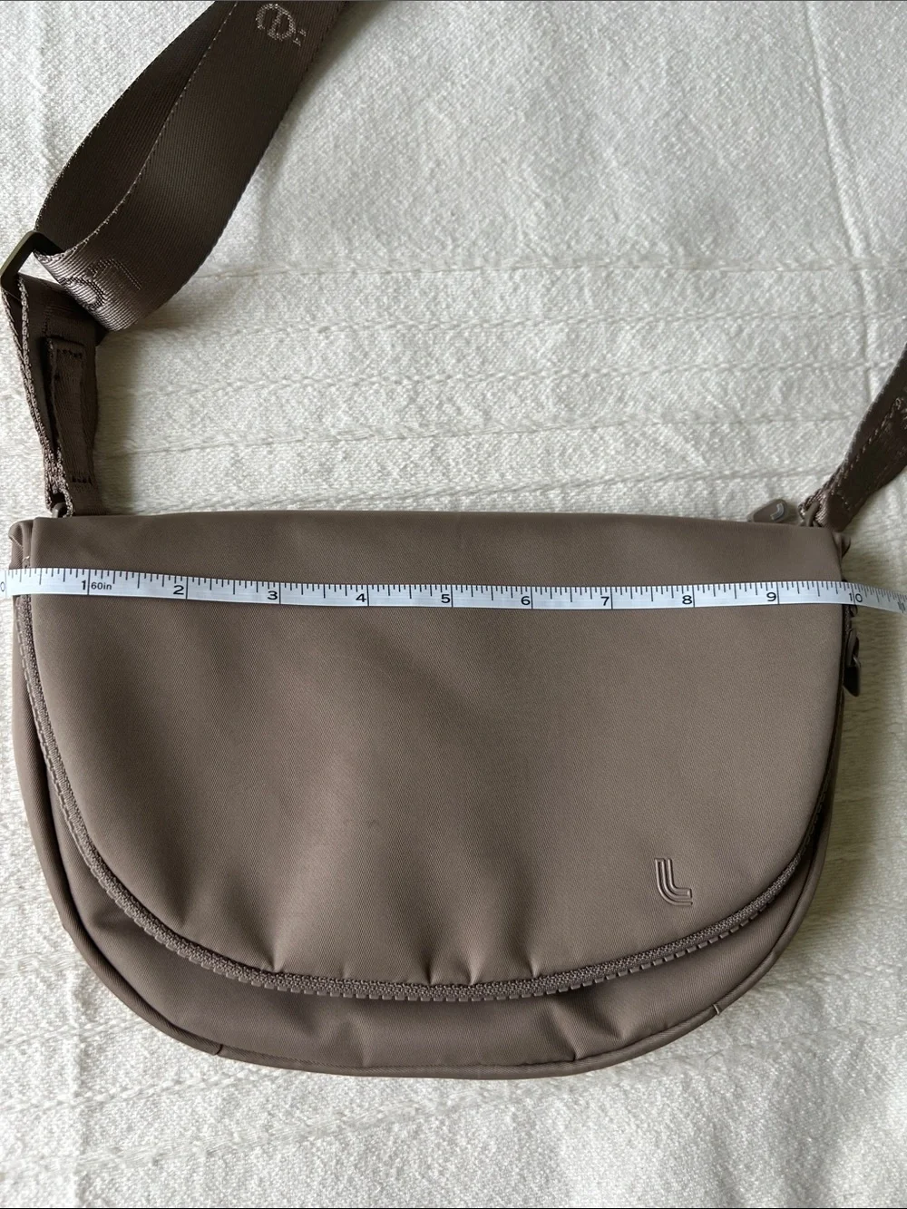 Lole Brown Crossbody Bag - Adjustable Strap